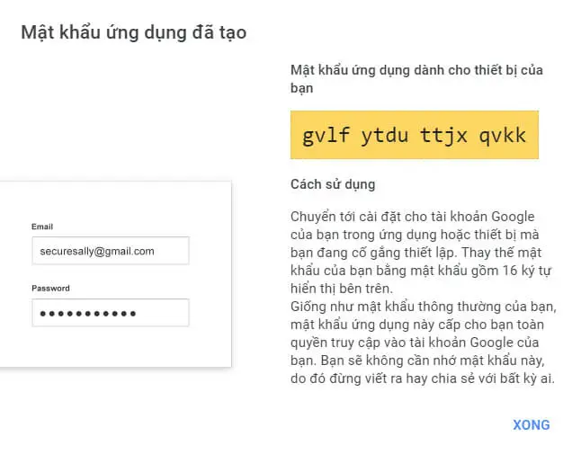 Cách bật xác minh 2 bước và tạo mật khẩu ứng dụng cho Gmail